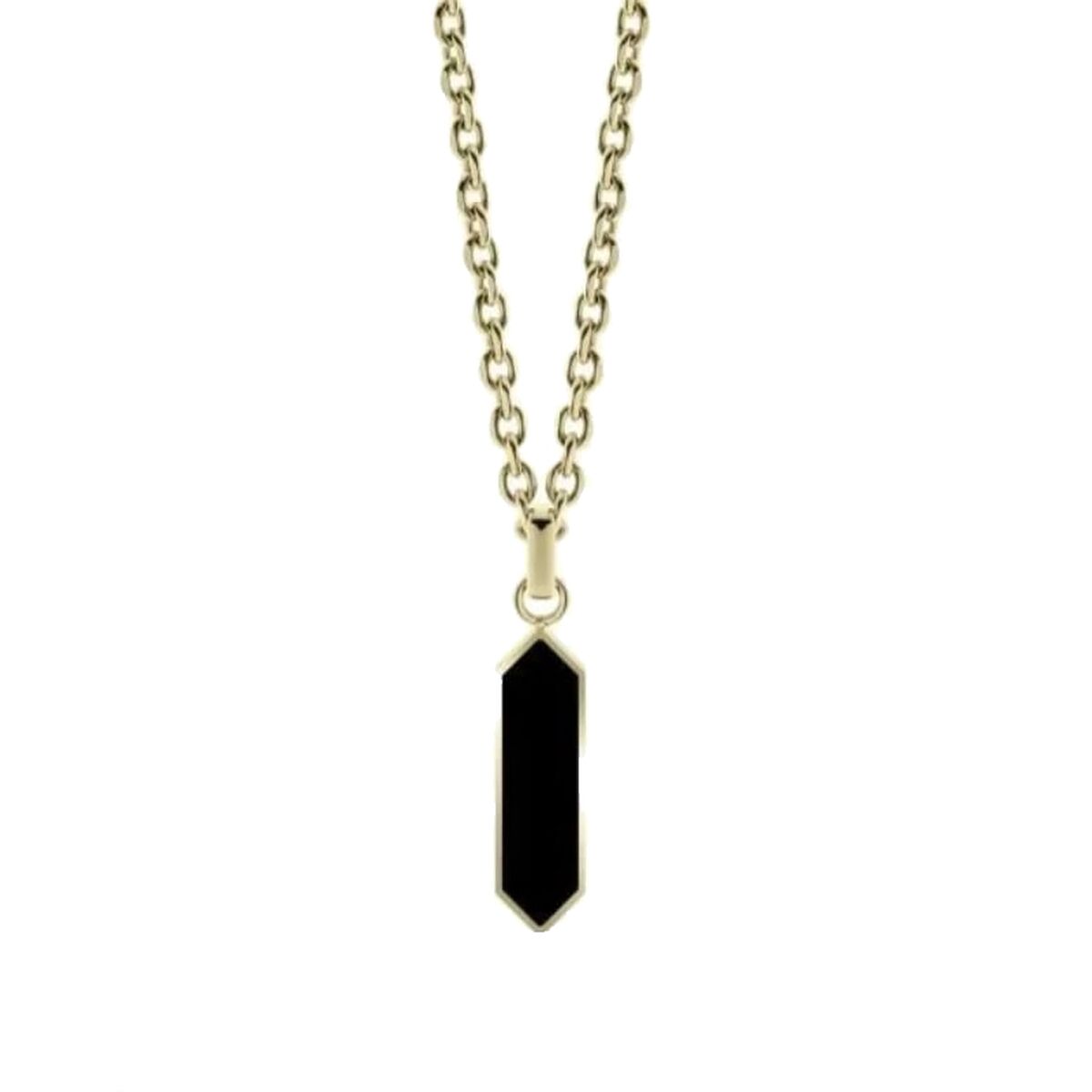 Pendentif Femme LIU JO MLJ591 Doré Noir