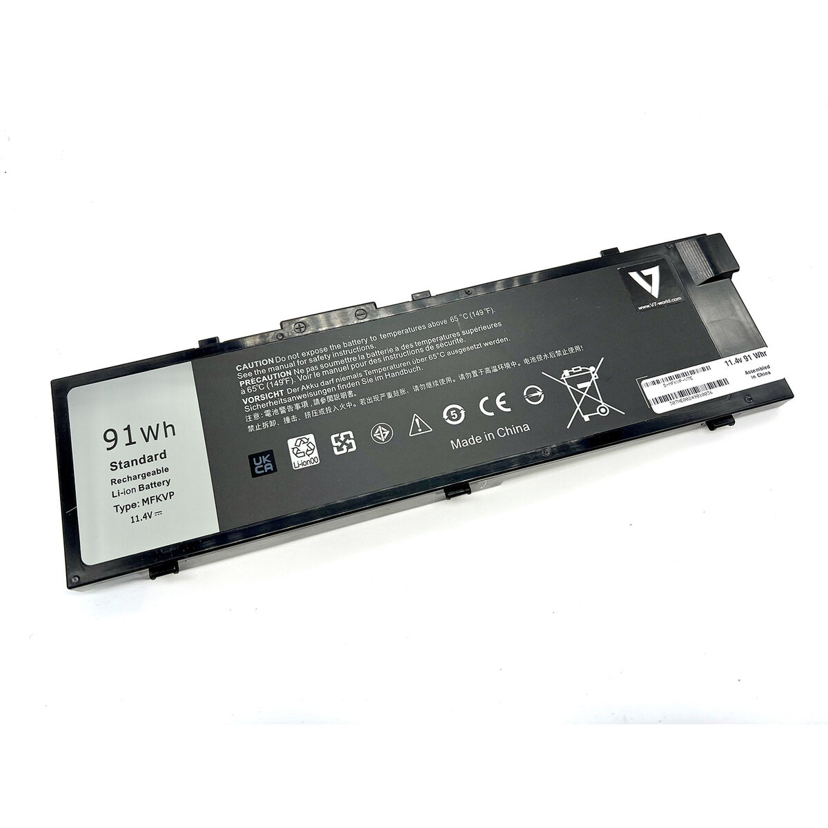 Laptop batteri DELL PRECISION 7510/7520 V7 D-MFKVP-V7E 7982 mAh