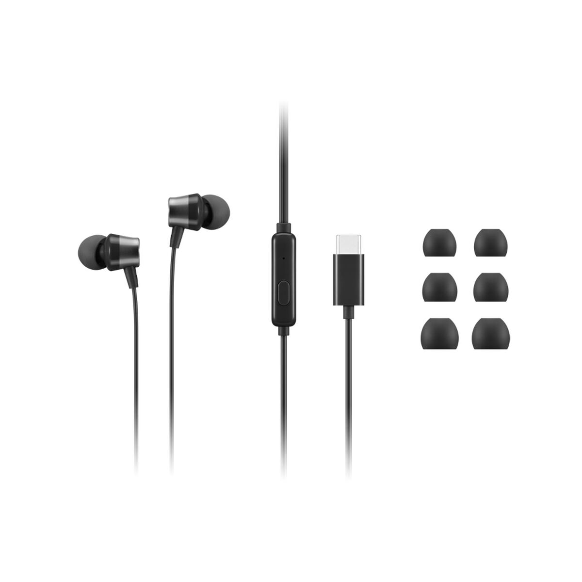 Picture of Headphones Lenovo 4XD1J77351 Black