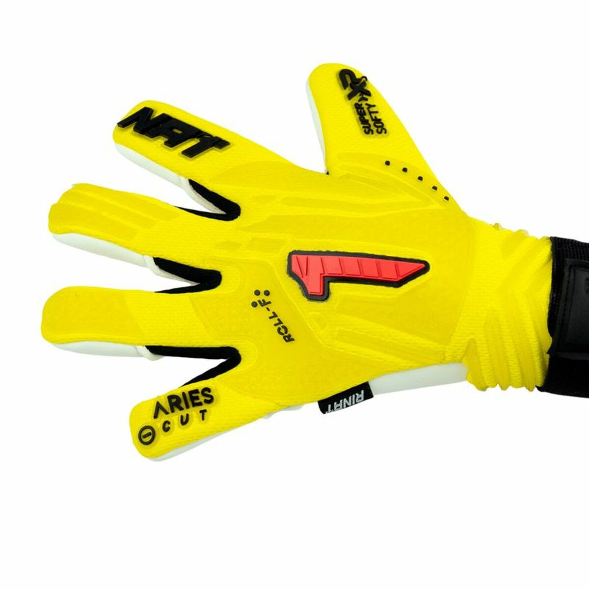 Image secondaire de Gants de Gardien de But Rinat Aries Nemesis Prime Jaune