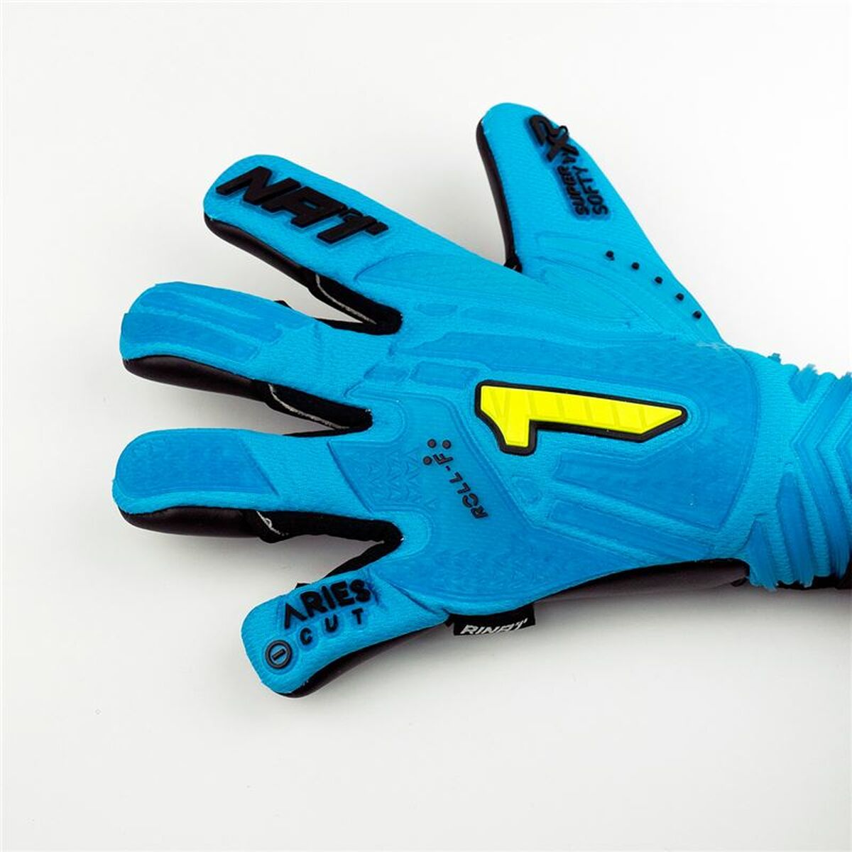 Image secondaire de Gants de Gardien de But Rinat Aries Némesis Prime Bleu Adultes