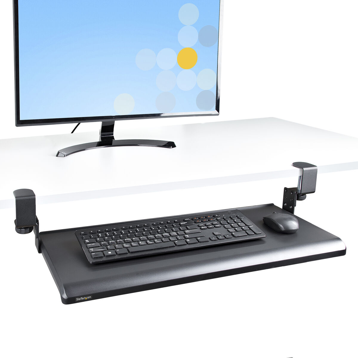 Afbeeldingen van Notebook Stand Startech KEYBOARD-TRAY-CLAMP1