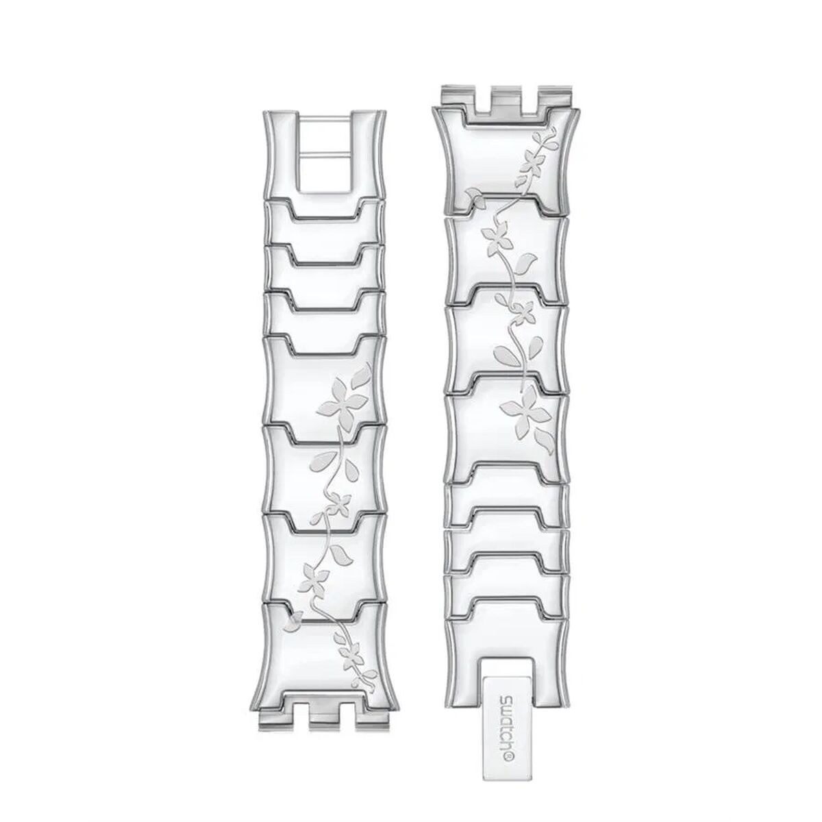 Horloge-armband Swatch ASFK300G Zilverkleurig