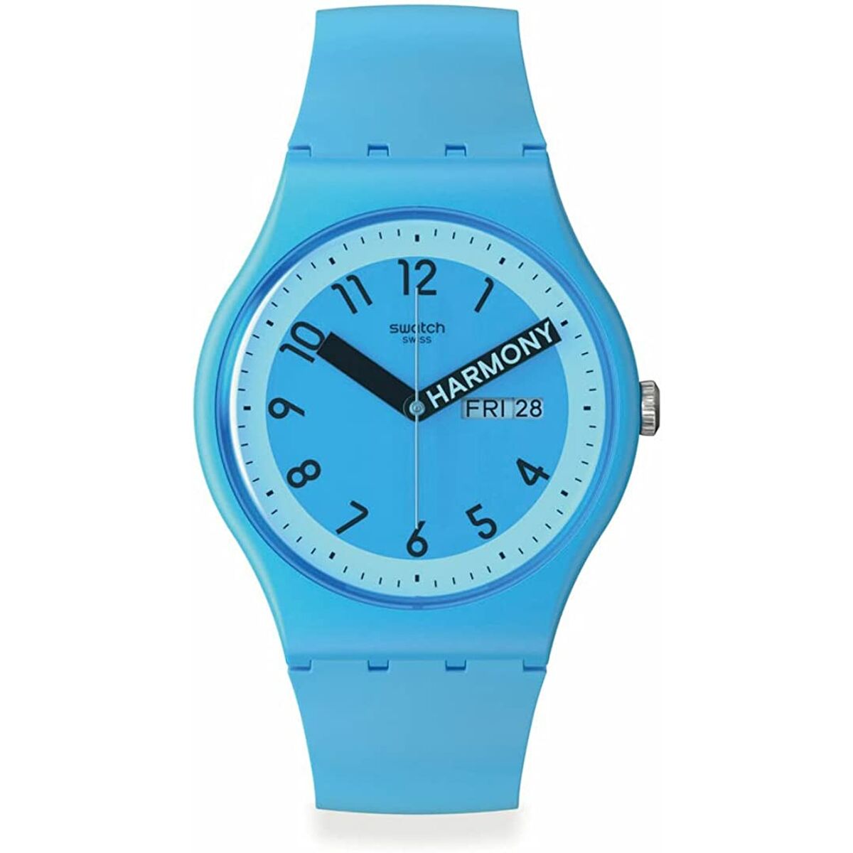 Mænds Swatch Stolte Blå Ur (Ø 41 mm)