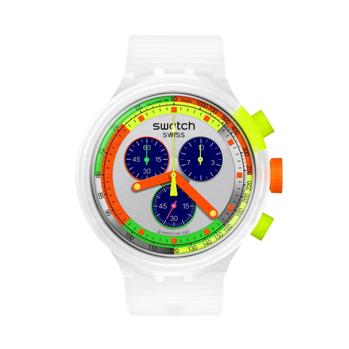Horloge Uniseks Swatch SB02K100