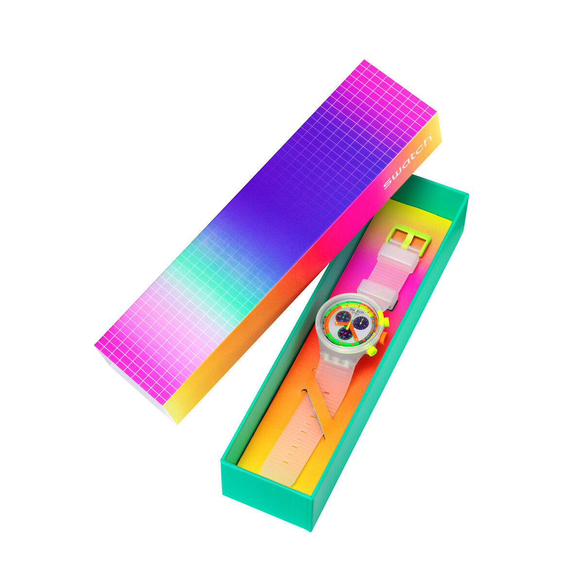 Horloge Uniseks Swatch SB02K100