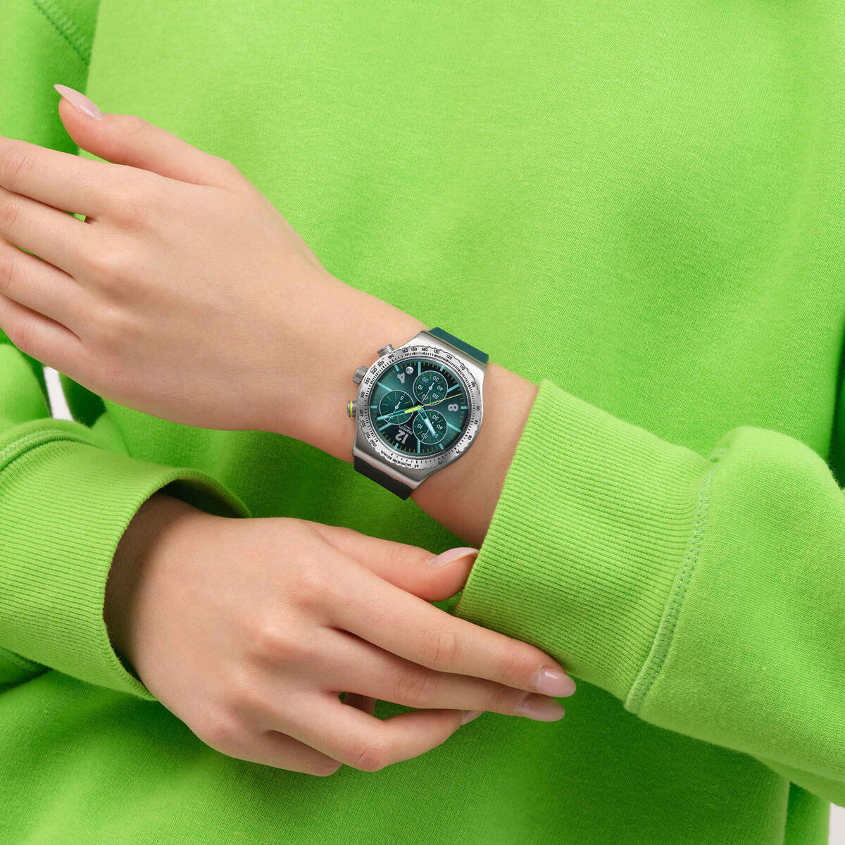 Horloge Uniseks Swatch YVS535