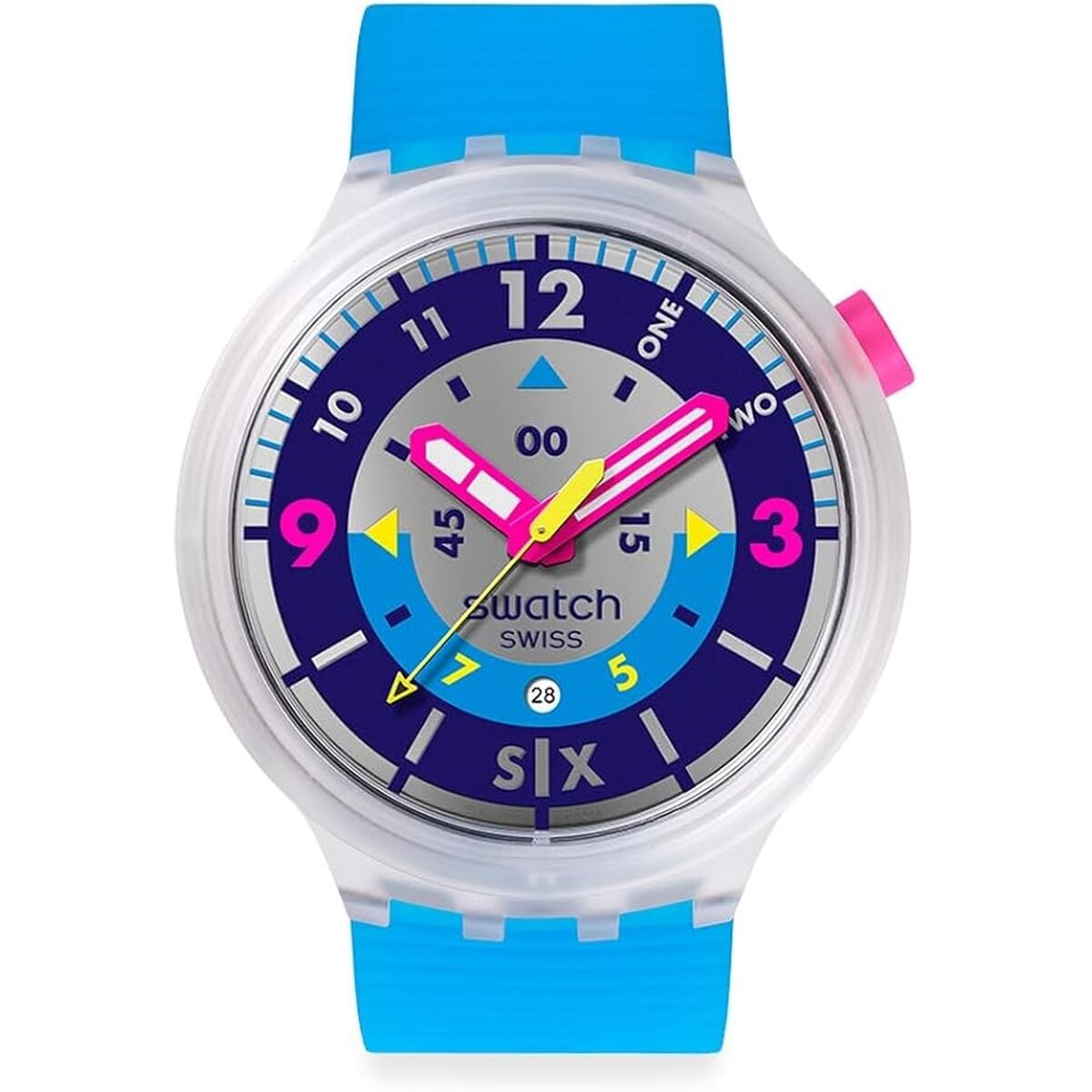 Horloge Uniseks Swatch SB01K400