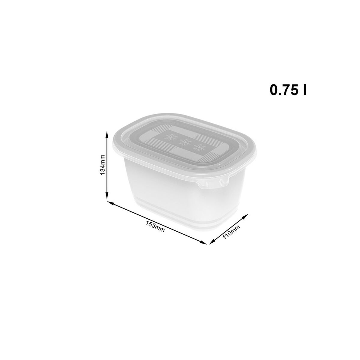Image secondaire de Mangeoire pour chats Rotho Transparent