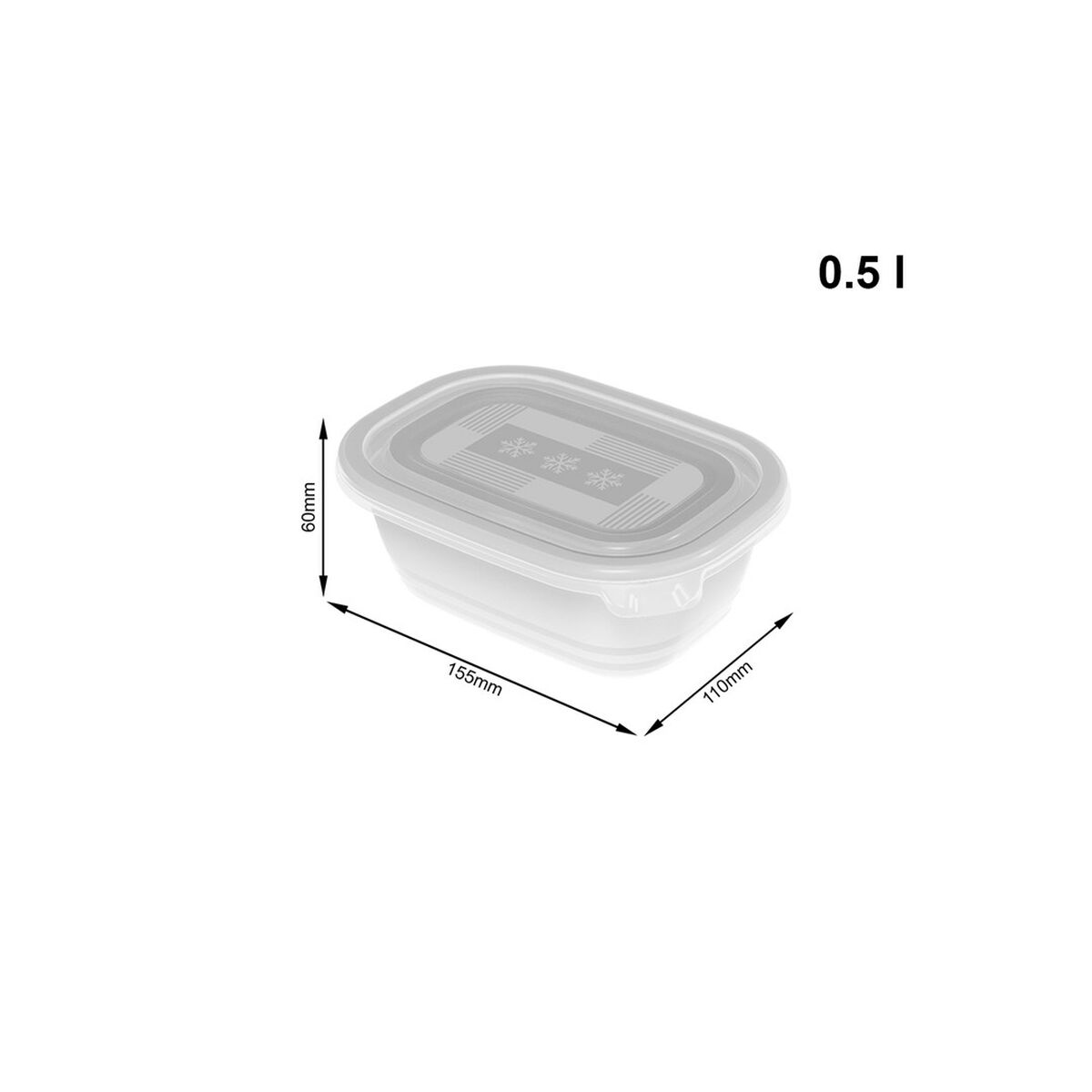 Image secondaire de Mangeoire pour chats Rotho Transparent