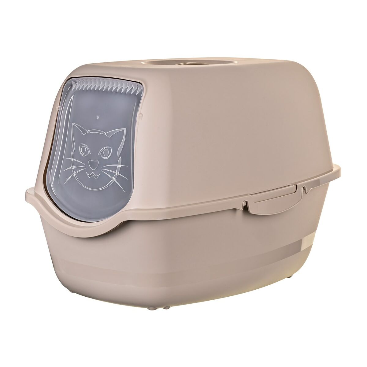 Cat Litter Box Diamentiq BAYA Beige Plastic 40 x 38,7 x 55,5 cm, view 5