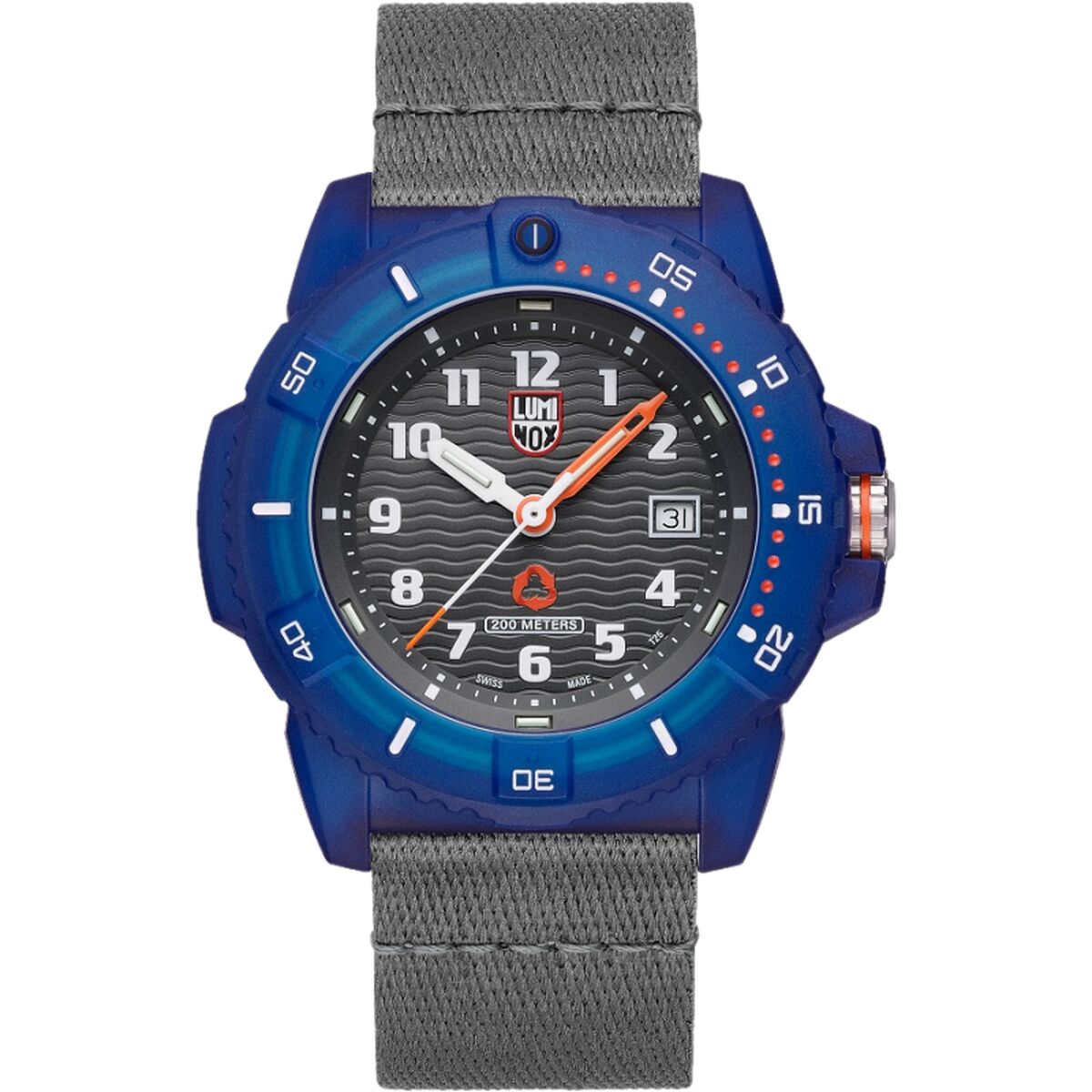 Horloge Heren Luminox Zilverkleurig (Ø 46 mm)