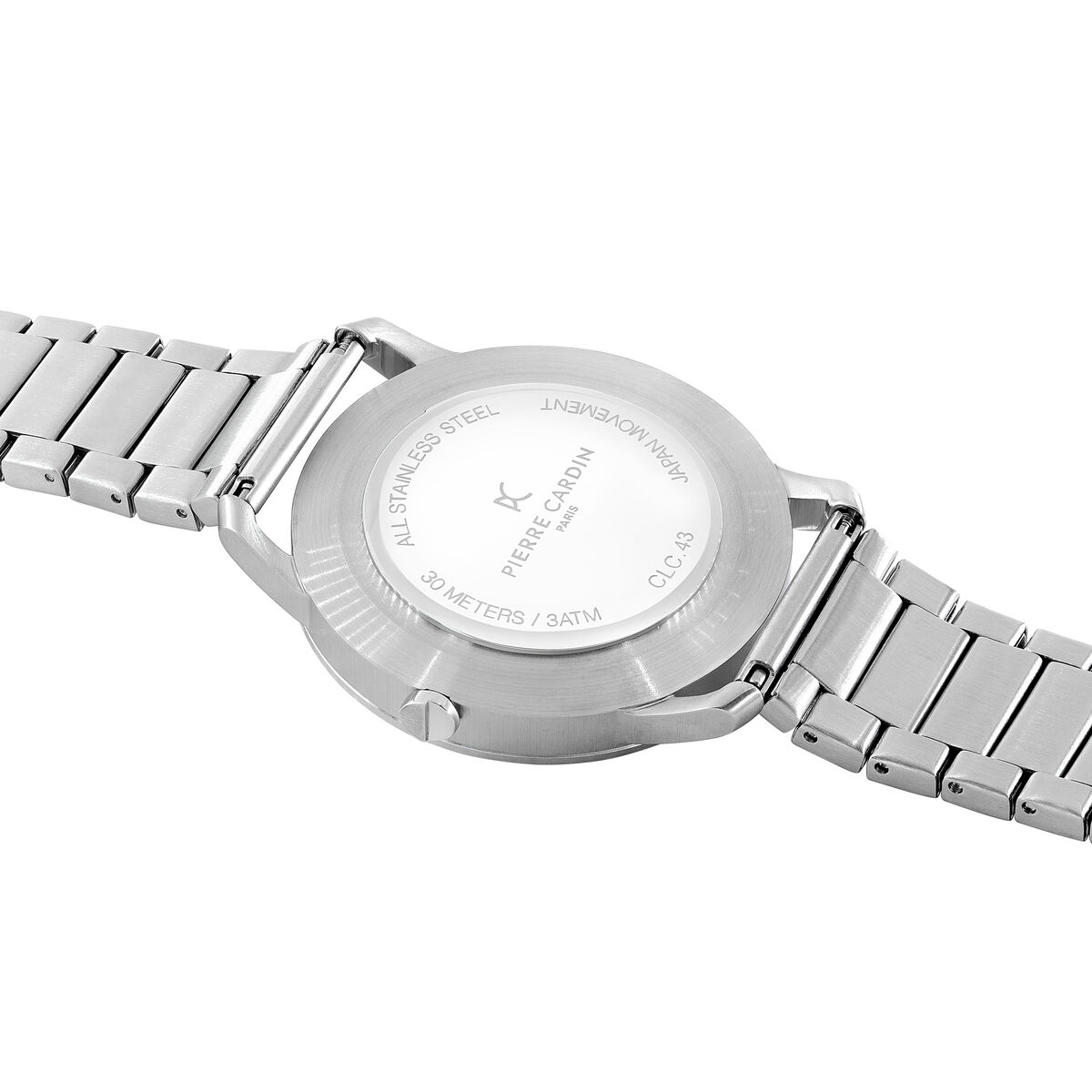 Horloge Heren Pierre Cardin Wit Gouden Zilverkleurig (Ø 43 mm)