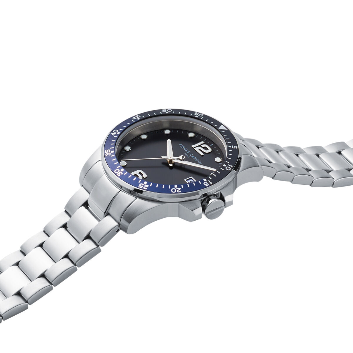 Horloge Heren Pierre Cardin Zilverkleurig (Ø 40 mm)