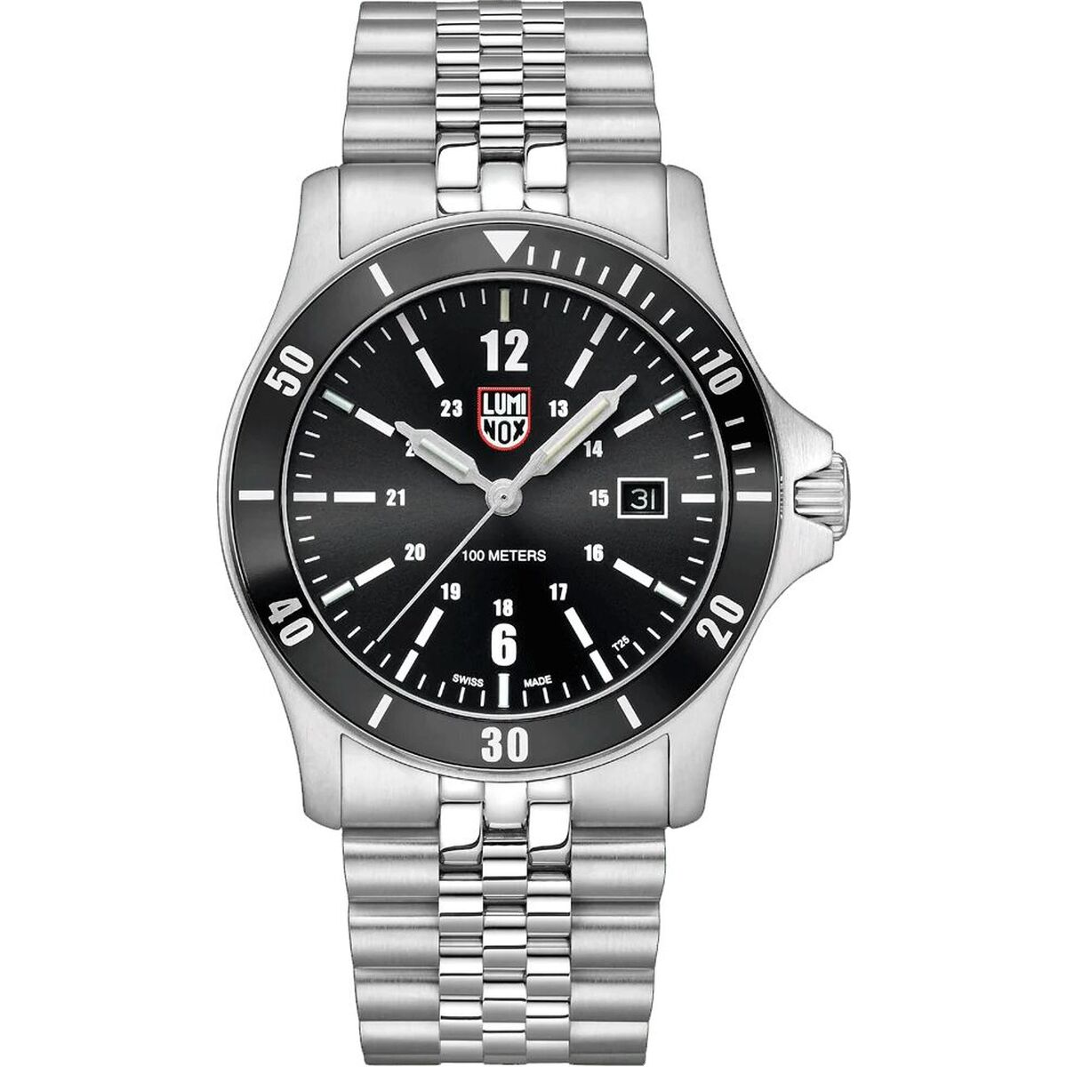 Horloge Heren Luminox XS.0911 Zilverkleurig (Ø 42 mm)