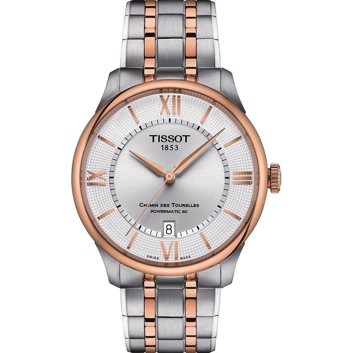 Horloge Heren Tissot CHEMIN DES TOURELLES POWERMATIC 80 (Ø 39 mm)