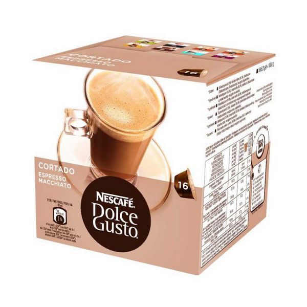 Capsules de café Nescafé Dolce Gusto 96350 Espresso Macchiato (16 uds)   