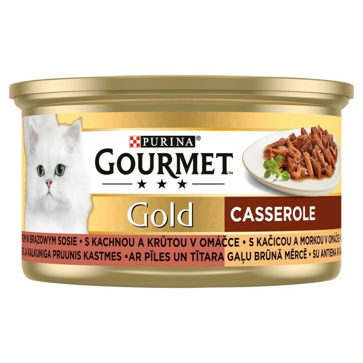 Aliments pour chat Purina GOURMET GOLD Dinde Canard