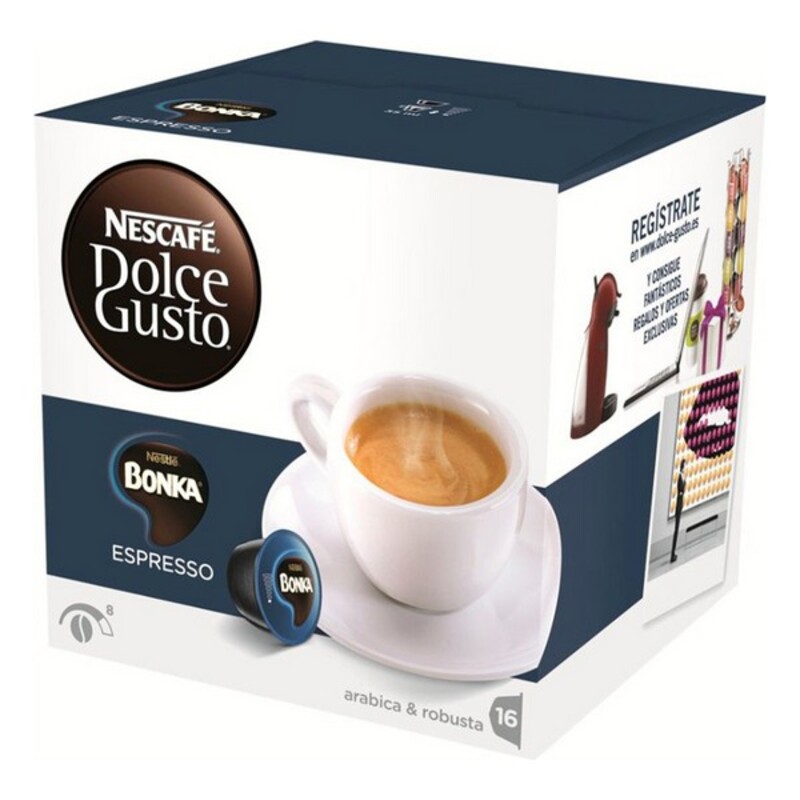 Coffret Dolce Gusto Espresso Bonka (16 uds)