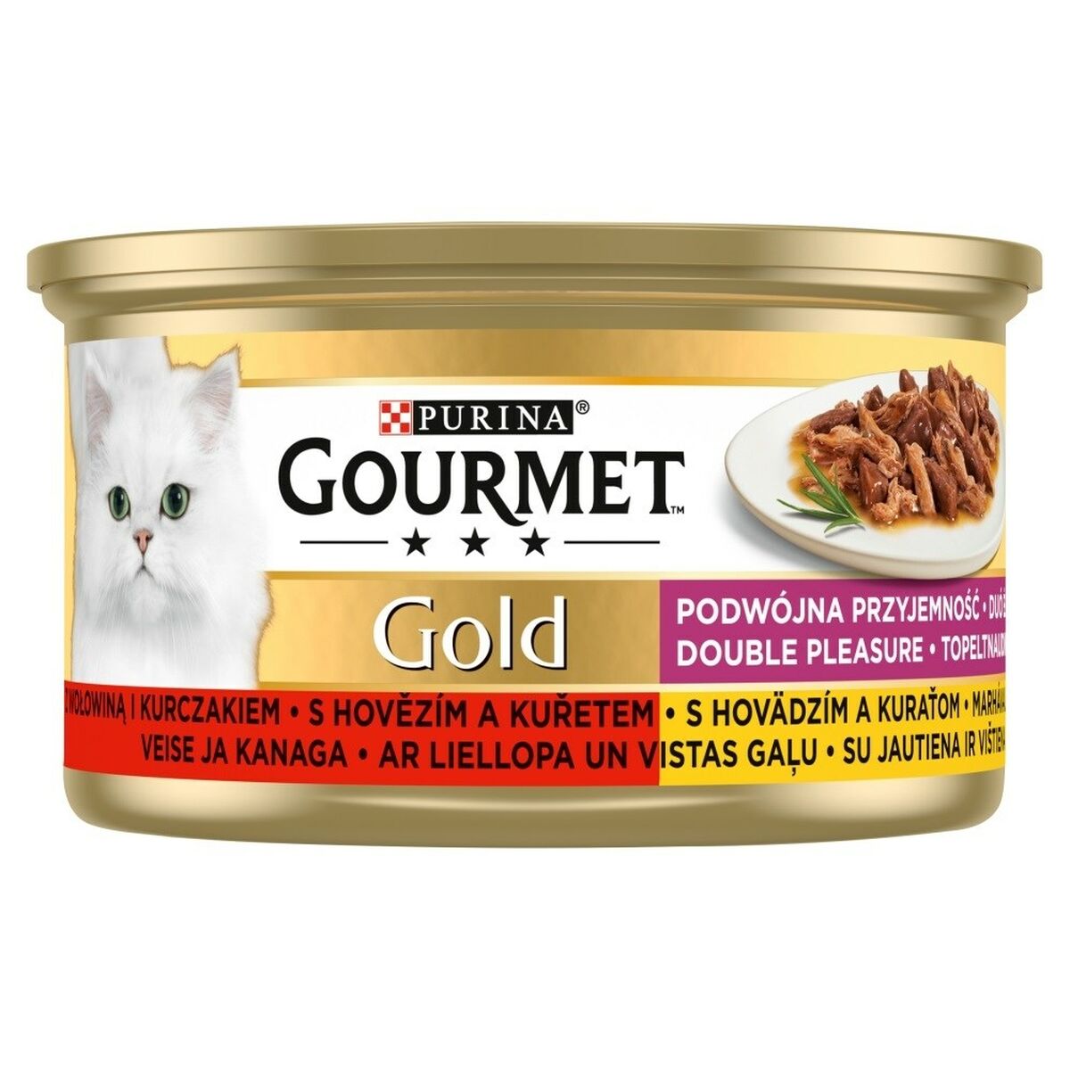 Aliments pour chat Purina Gourmet Gold Poulet Veau