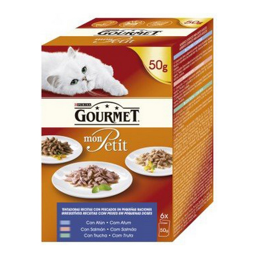 Aliments pour chat Purina Monpetit (6 x 50 g)