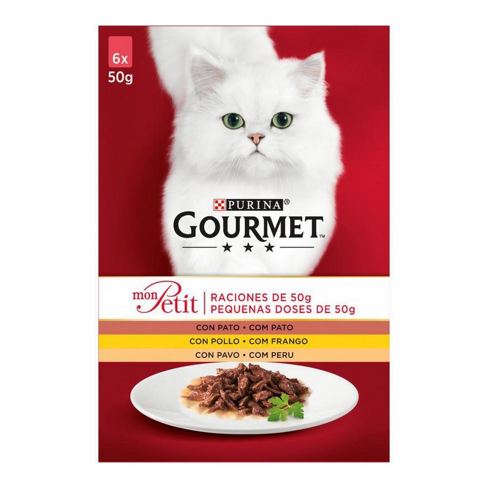 Aliments pour chat Purina Gourmet (6 x 50 g)