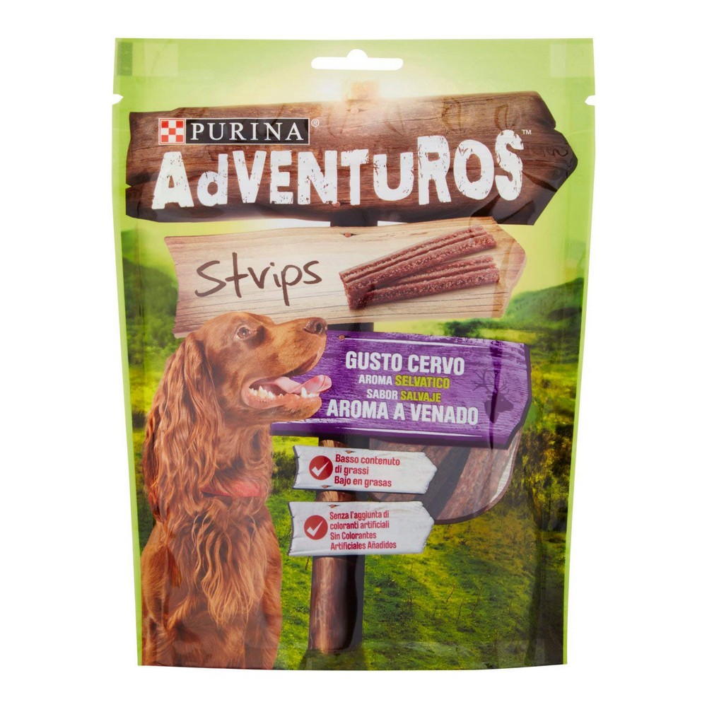 Snack pour chiens Purina Adventuros Strip (90 g)