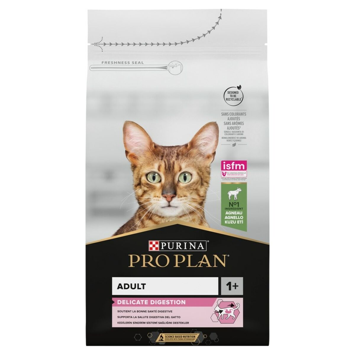 Aliments pour chat Purina Pro Plan Delicate Digestion Adulte Agneau 1,5 Kg