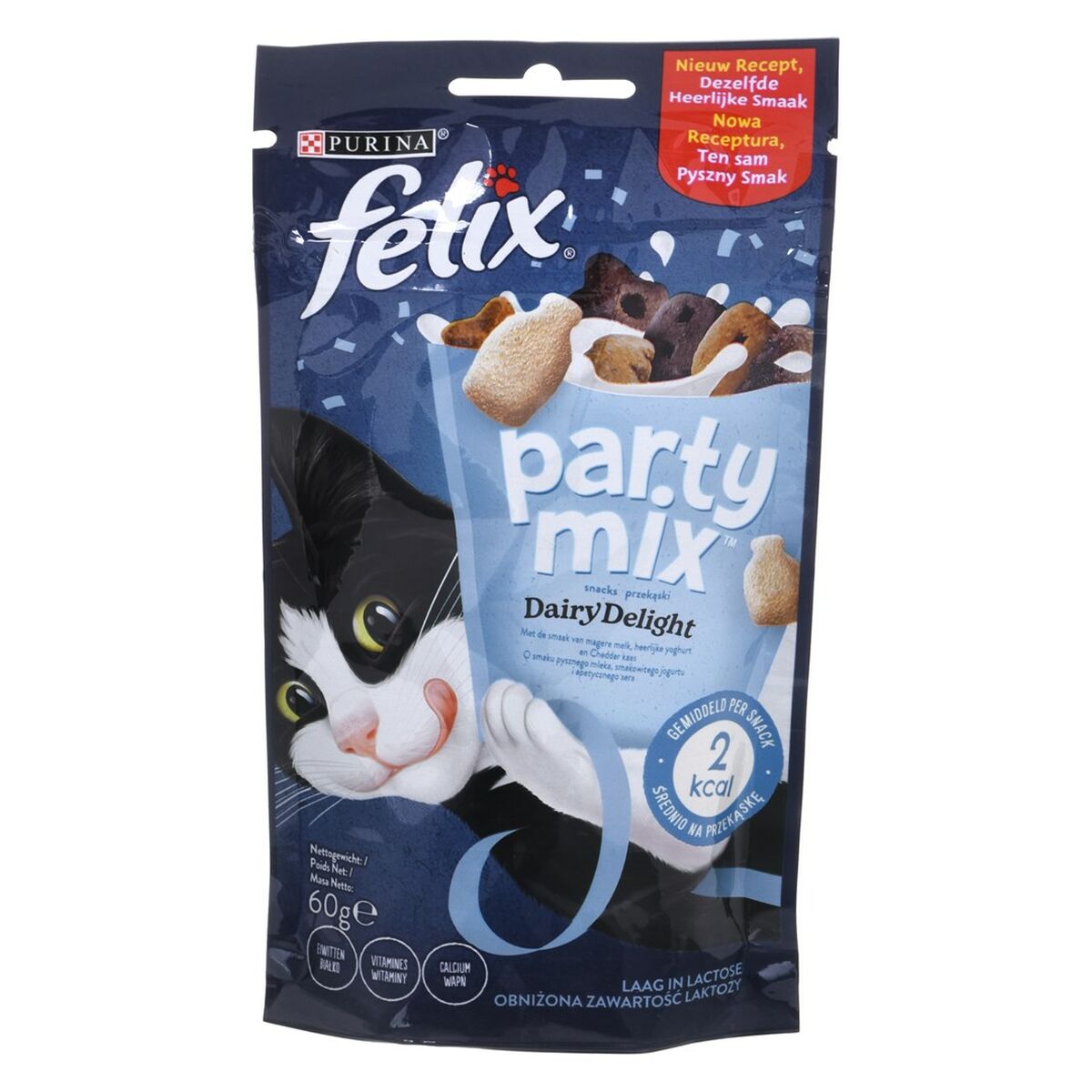 Aliments pour chat Purina Party Mix Dairy Delight Viande