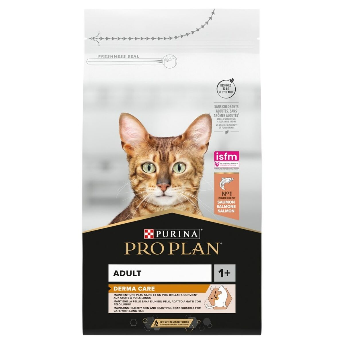 Aliments pour chat Purina Pro Plan Adult Derma Care 10 kg