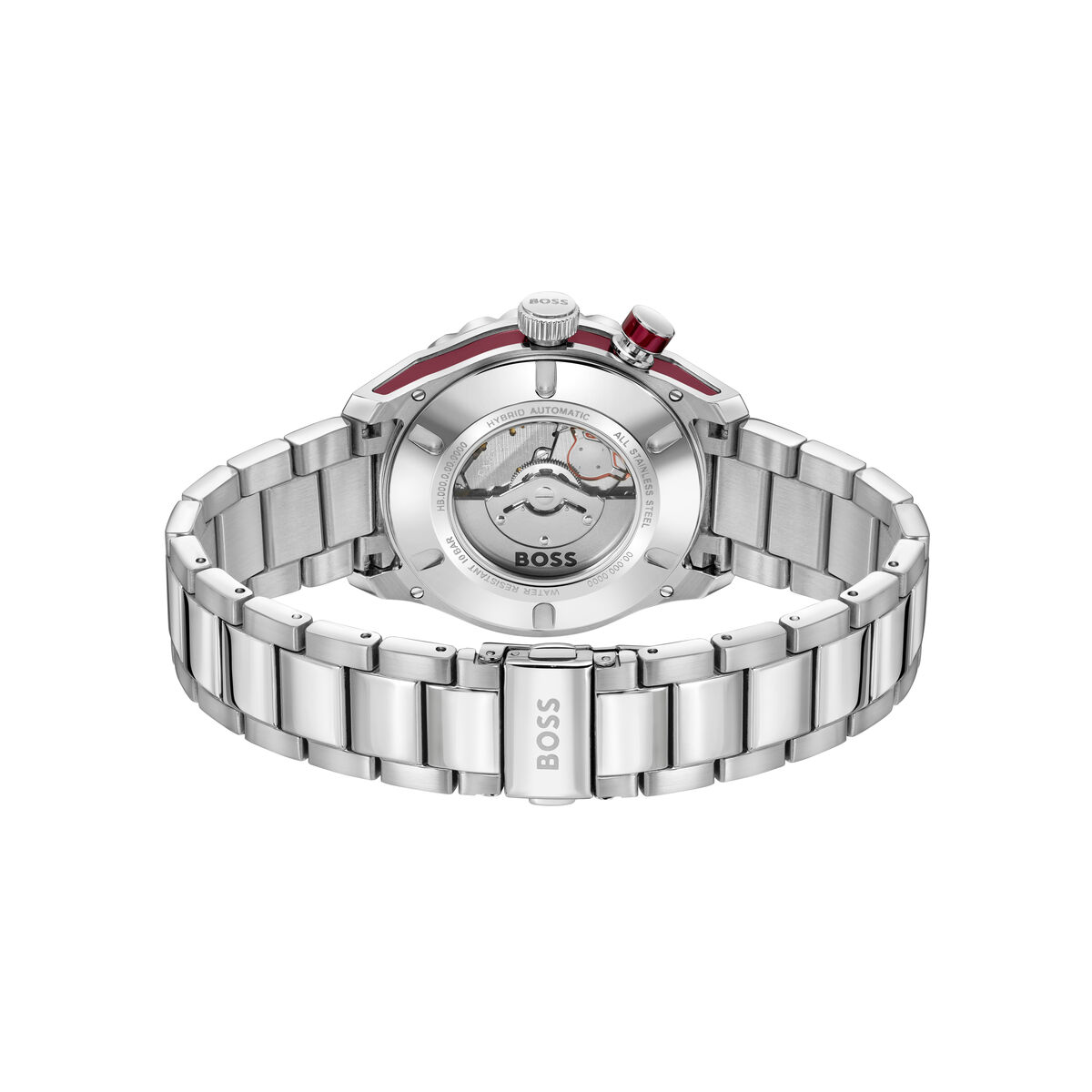 Horloge Heren Hugo Boss Rood (Ø 42 mm)