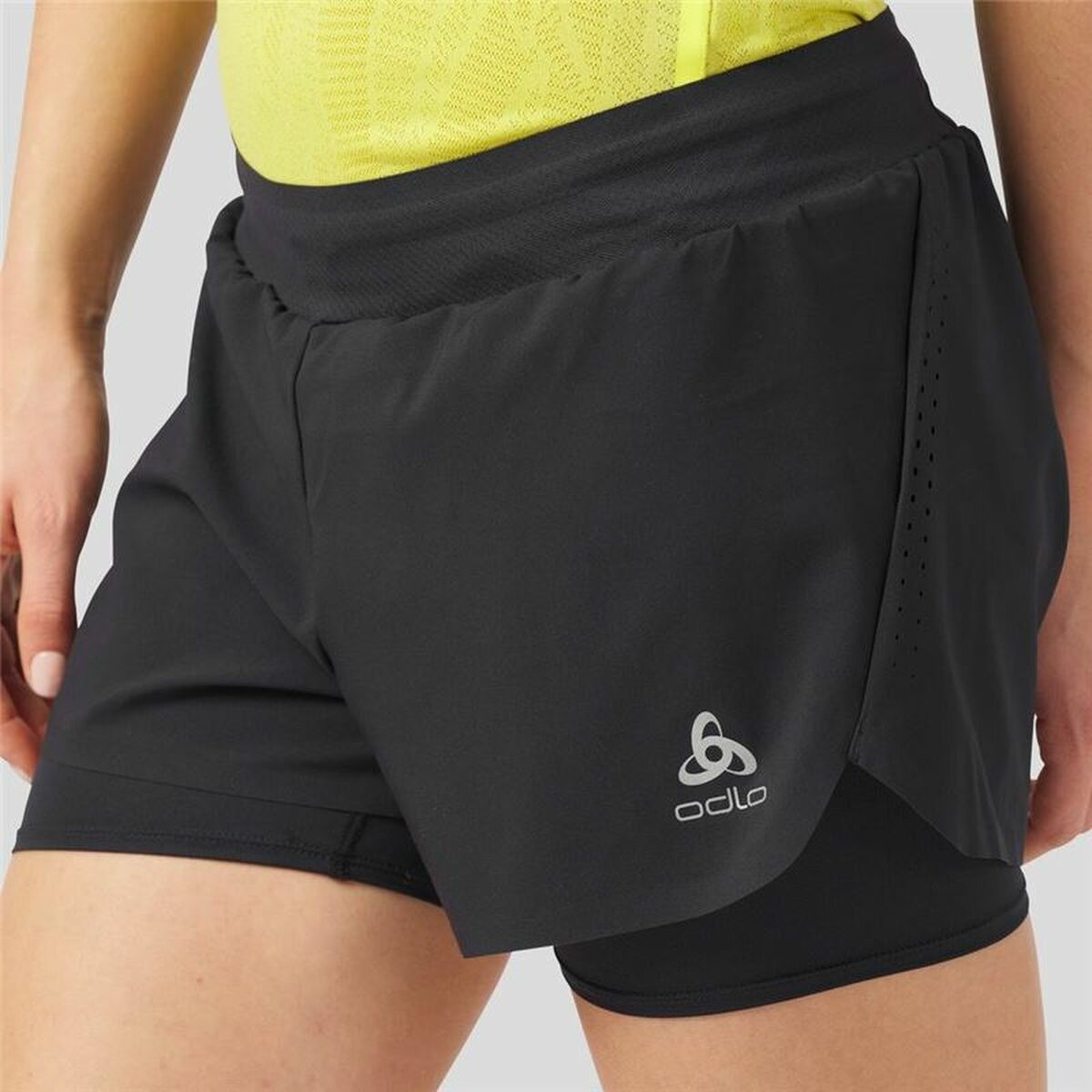 Broeken voor Volwassenen Odlo Zeroweight 3" Vrouw