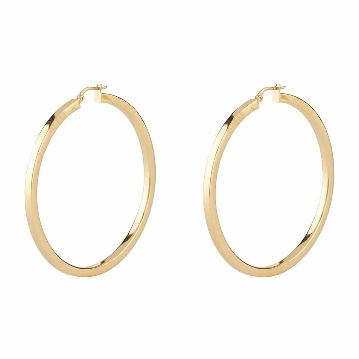 Image secondaire de Boucles d´oreilles Femme Guess JUBE04200JWYGT-U Acier inoxydable 3 cm