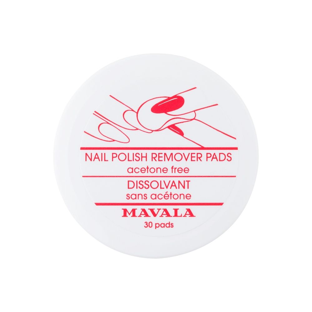 Nail polish remover Mavala Nail polish removing discs/pads (30 pcs)