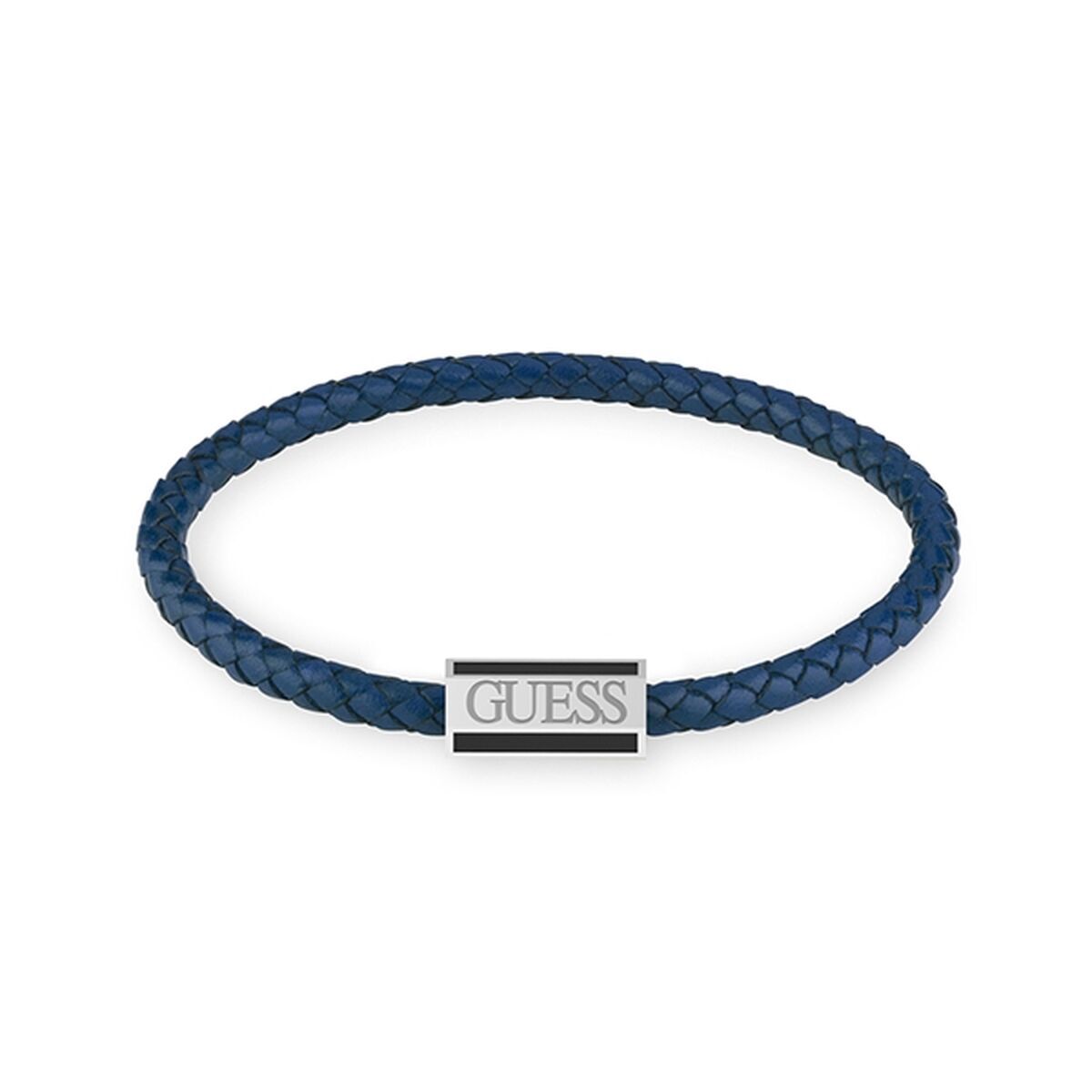Armband Heren Guess JUMB02141JWST Leer 25 cm