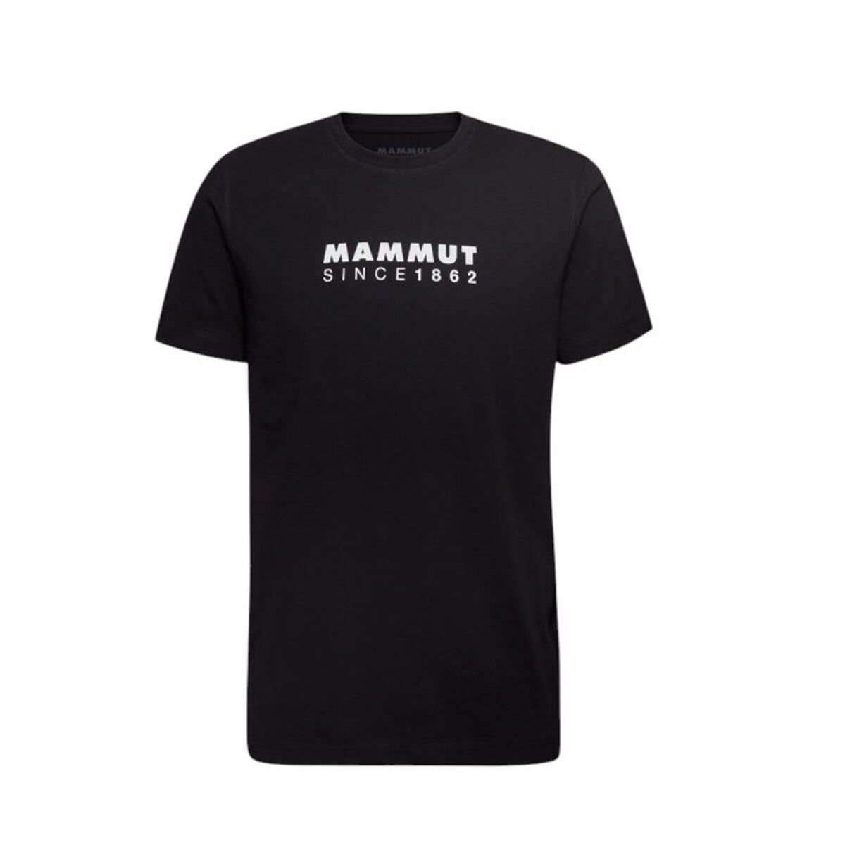 Heren-T-Shirt met Korte Mouwen Mammut Core Zwart