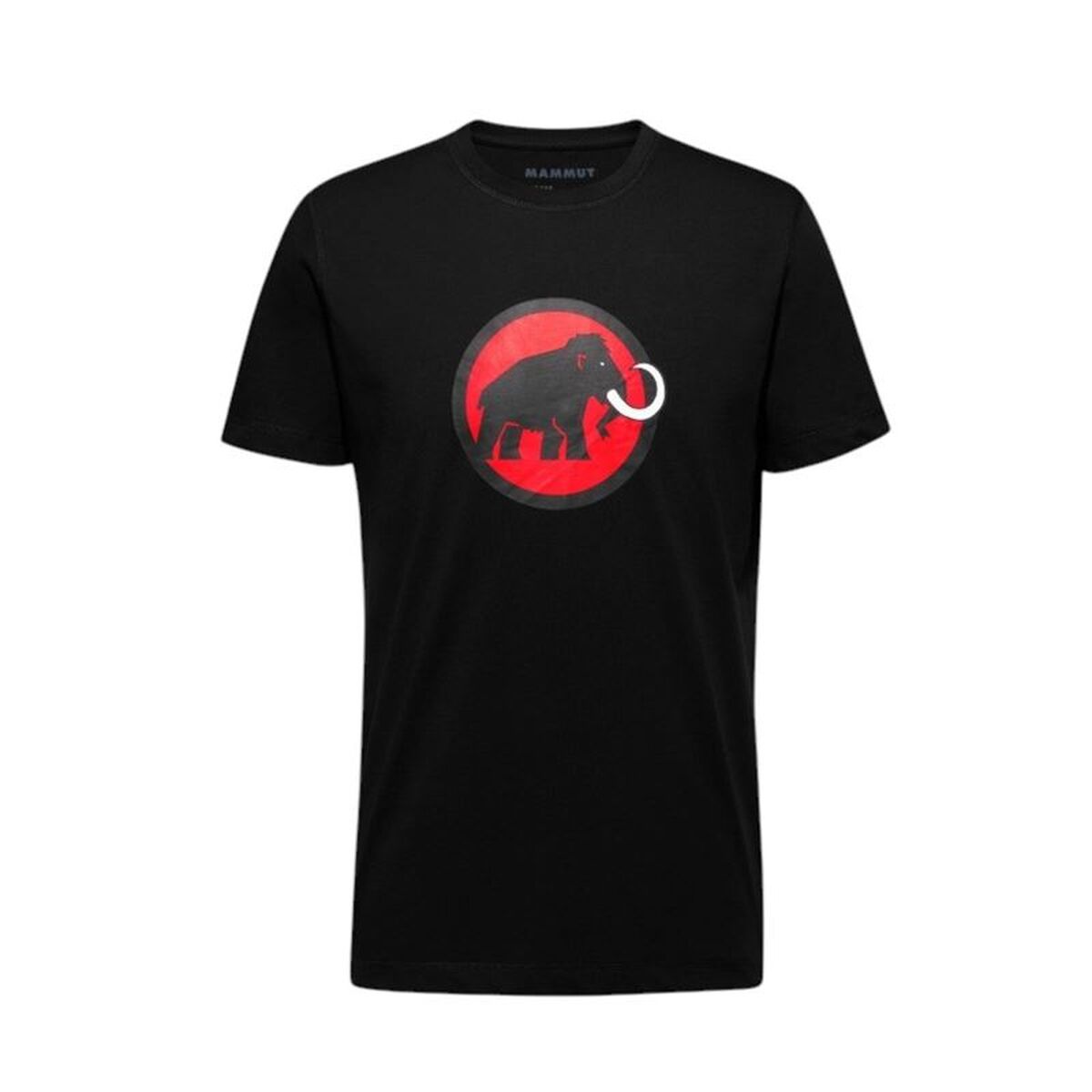 Heren-T-Shirt met Korte Mouwen Mammut Core Zwart