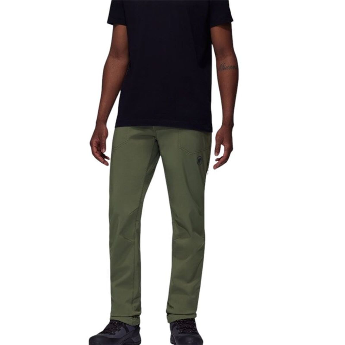 Long Sports Trousers Mammut Runbold Winter So Olive