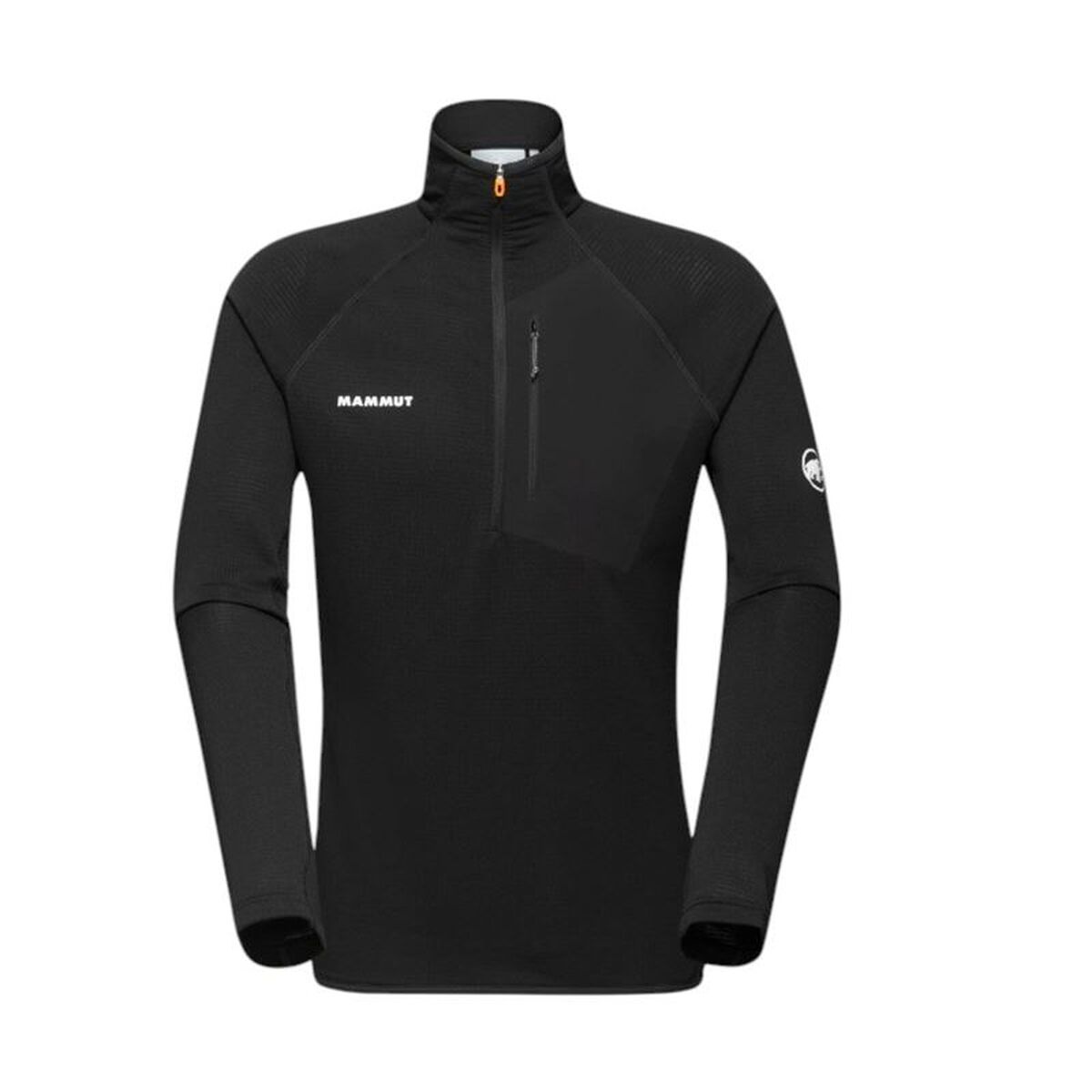 Heren Sportjas Mammut Aenergy Light Ml Half Zip Pull Zwart