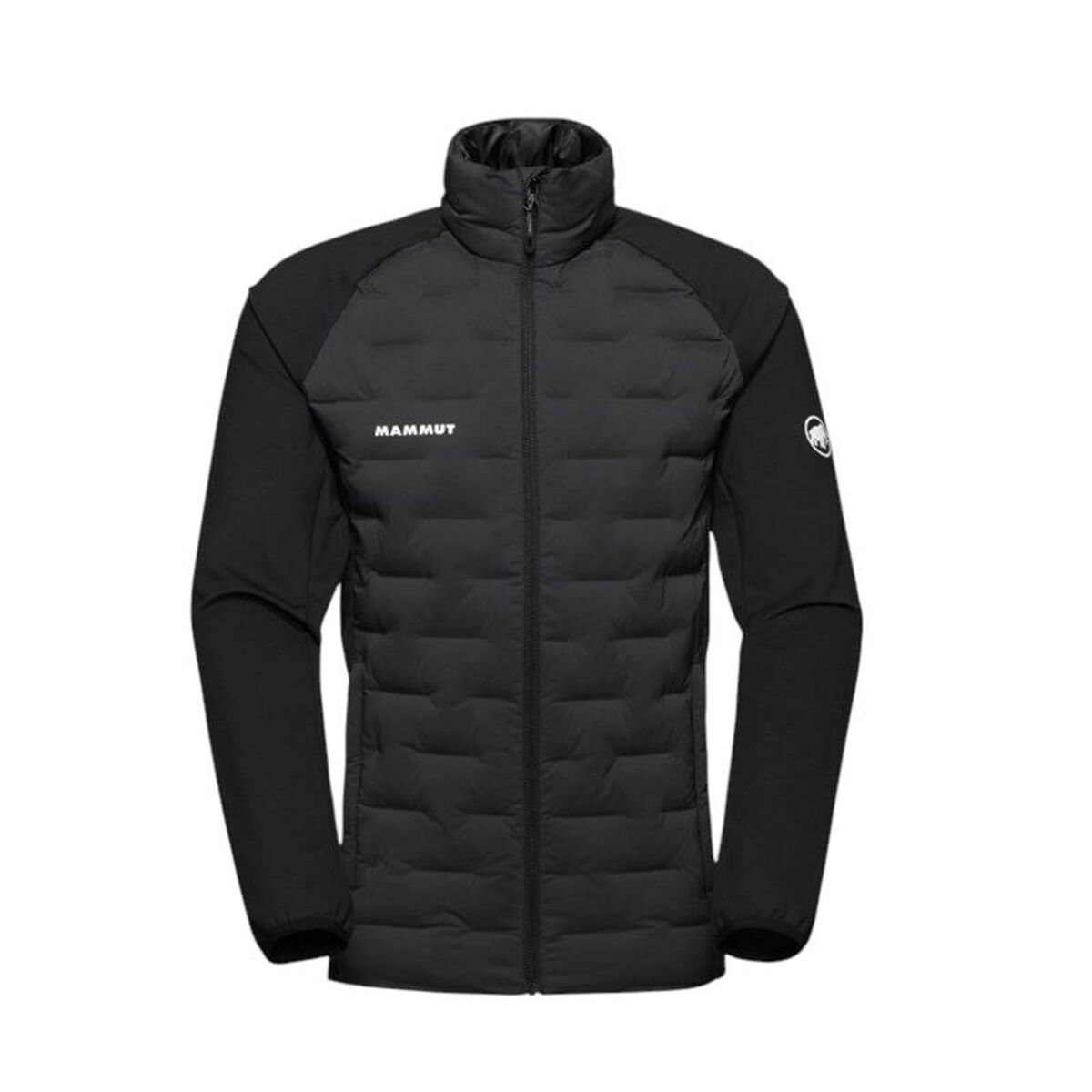 Heren Sportjas Mammut Sender In Hybrid Zwart