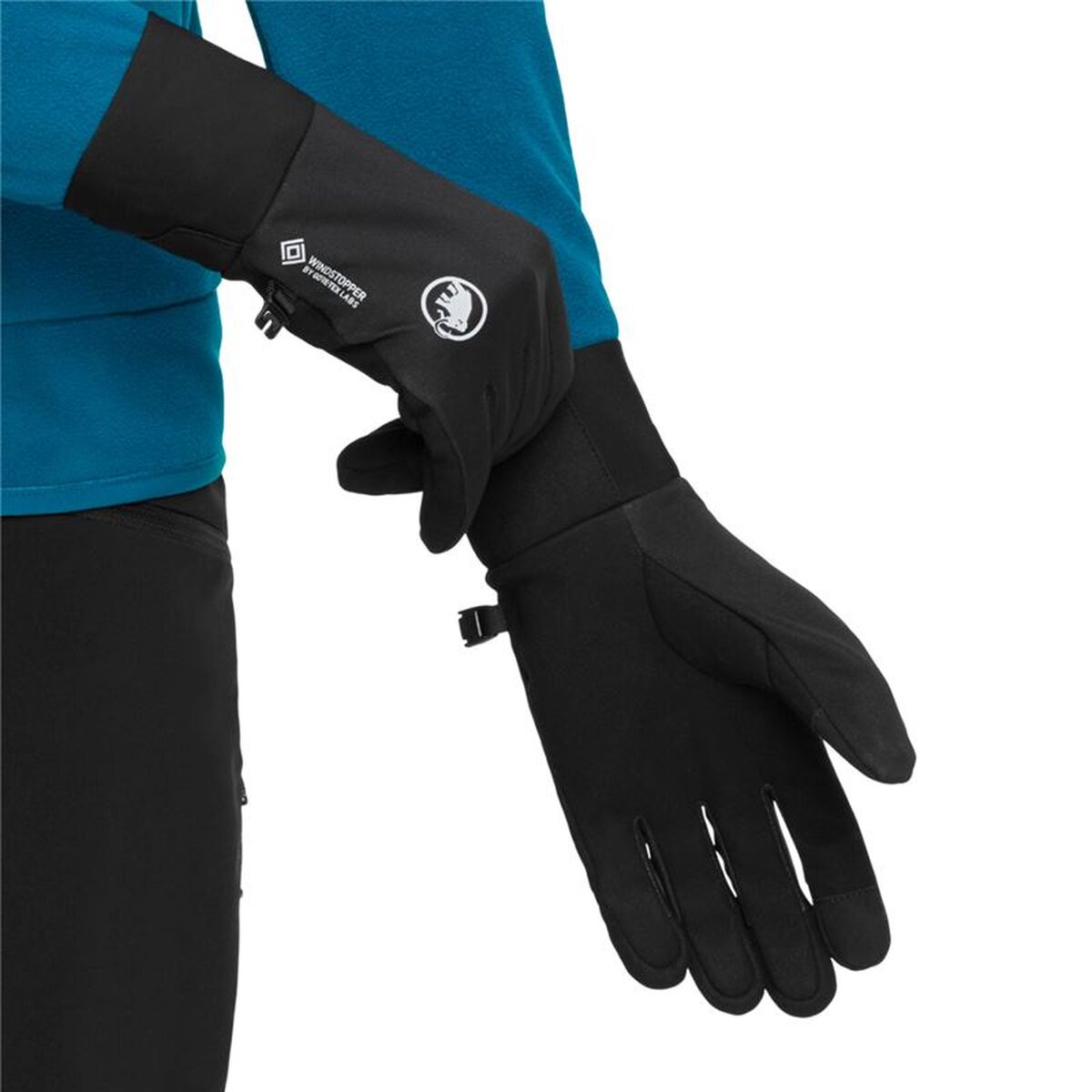 Handschoenen Mammut Astro Light Zwart