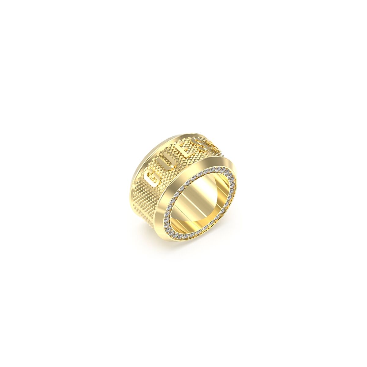 Bague Femme Guess JUMR05016JWYG66 Doré 26
