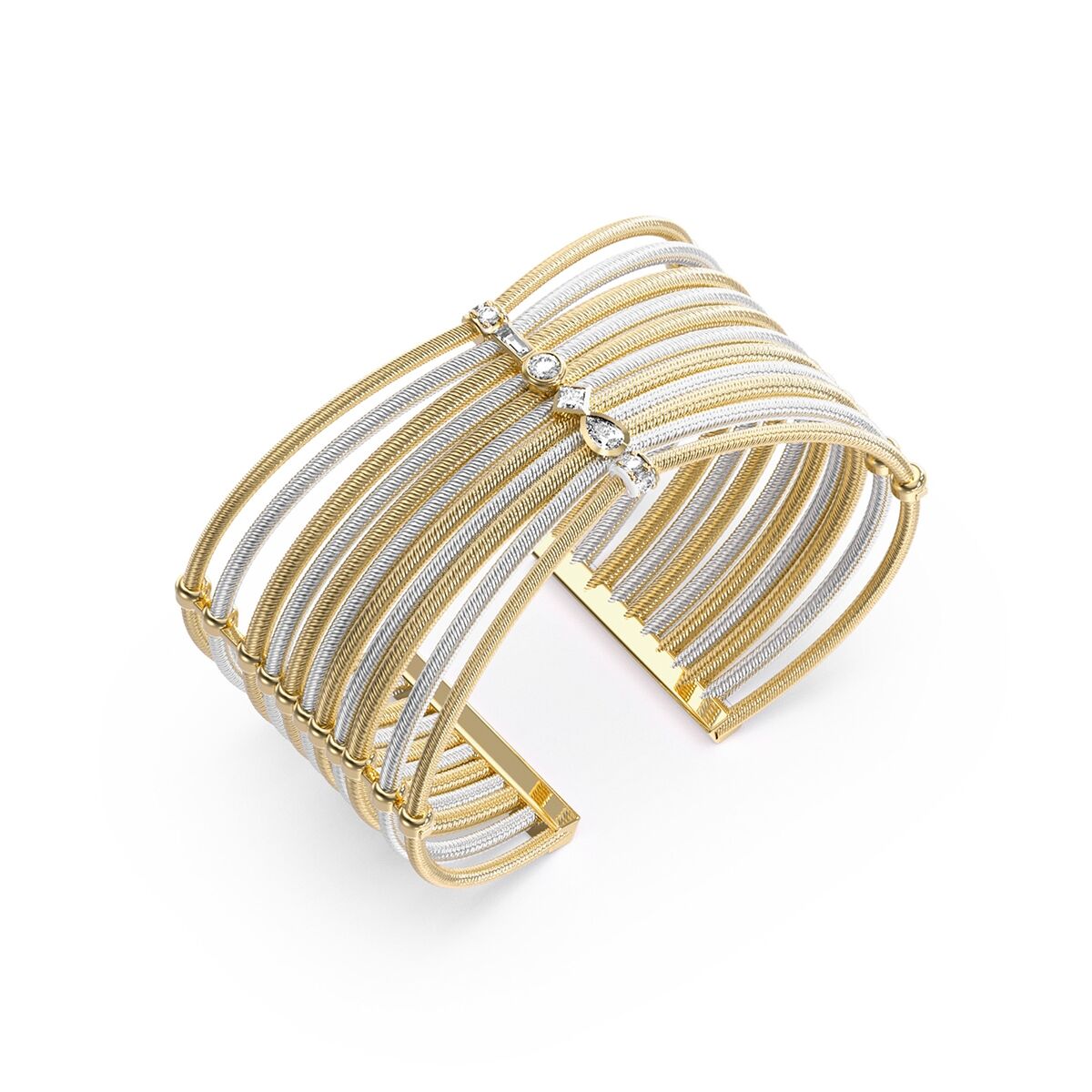 Armband Dames Guess JUBB05385JWYGRHS Gouden