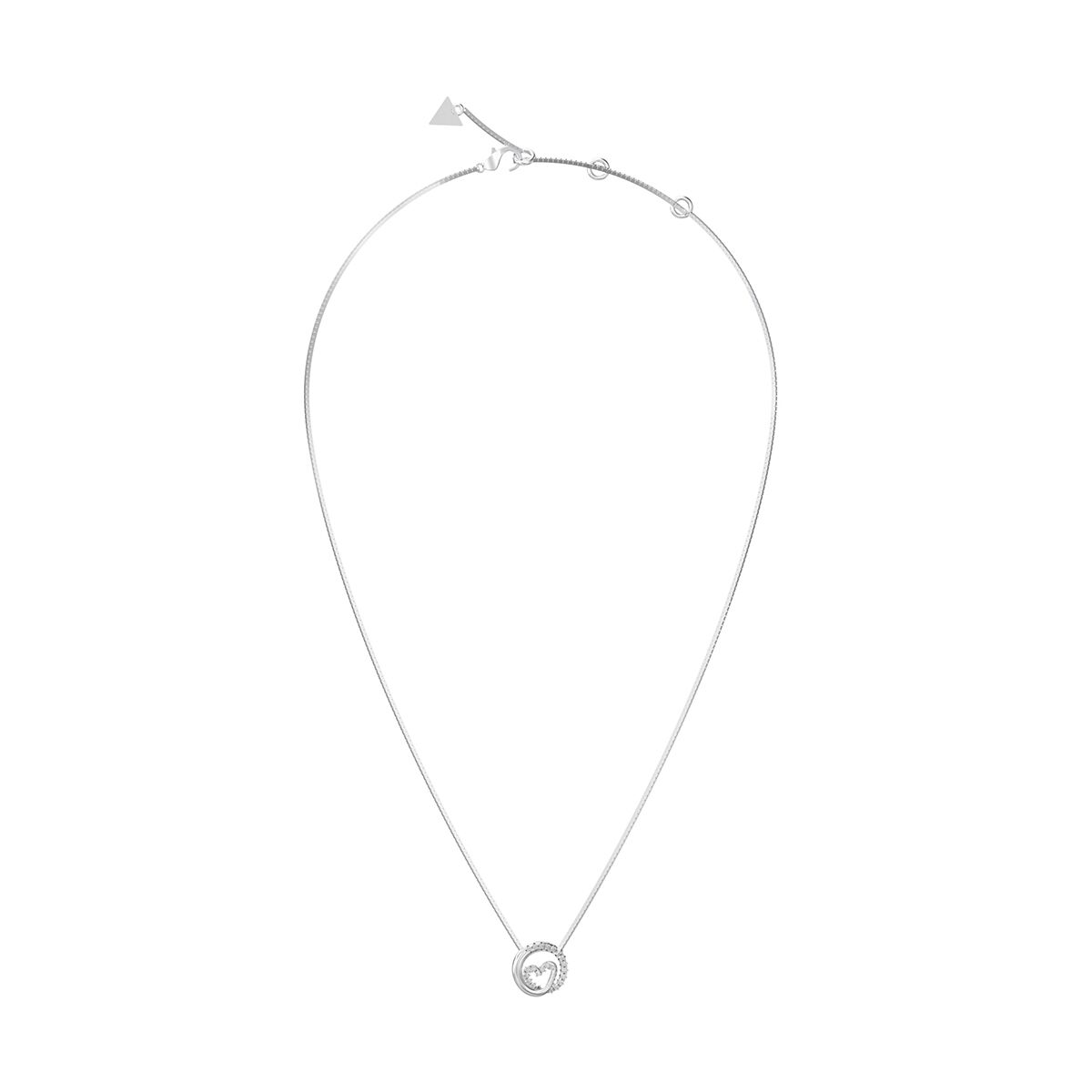 Dámský náhrdelník Guess JUBN05526JWRHT-U Stříbřitý