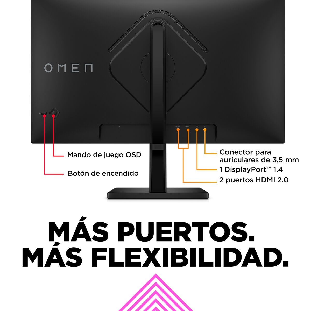 Monitor Gaming HP 780F9E9#ABB Full HD 27"