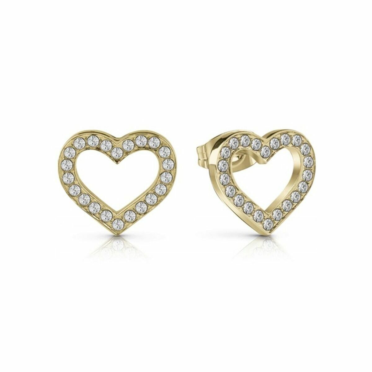 Boucles d´oreilles Femme Guess JUBE02180JWYGT-U Acier inoxydable 1 cm