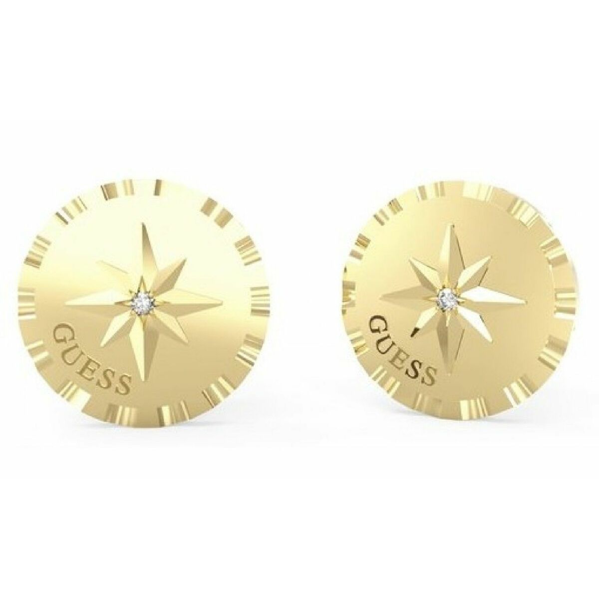 Boucles d´oreilles Femme Guess JUBE02206JWYGT-U Acier inoxydable 1,5 cm