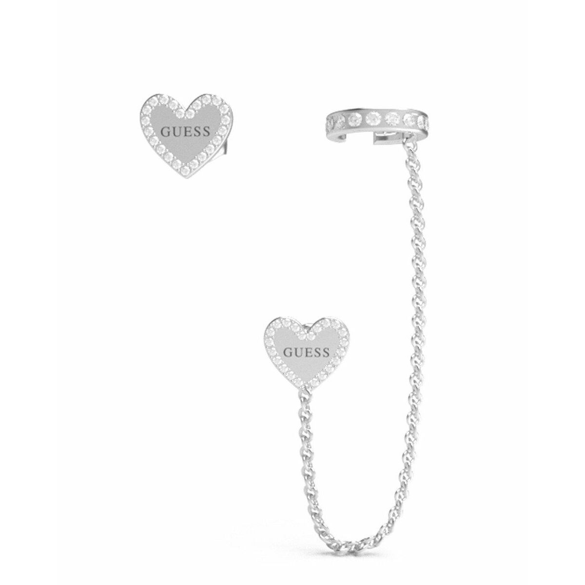 Image secondaire de Boucles d´oreilles Femme Guess JUBE01080JWRHT-U Acier inoxydable 4 cm