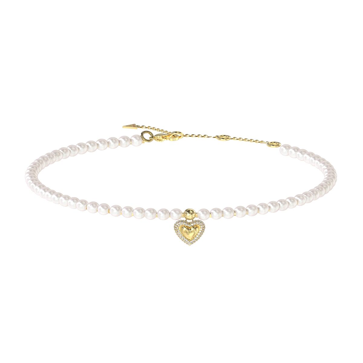 Armband Dames Guess JUBN06090JWYGT-U Wit