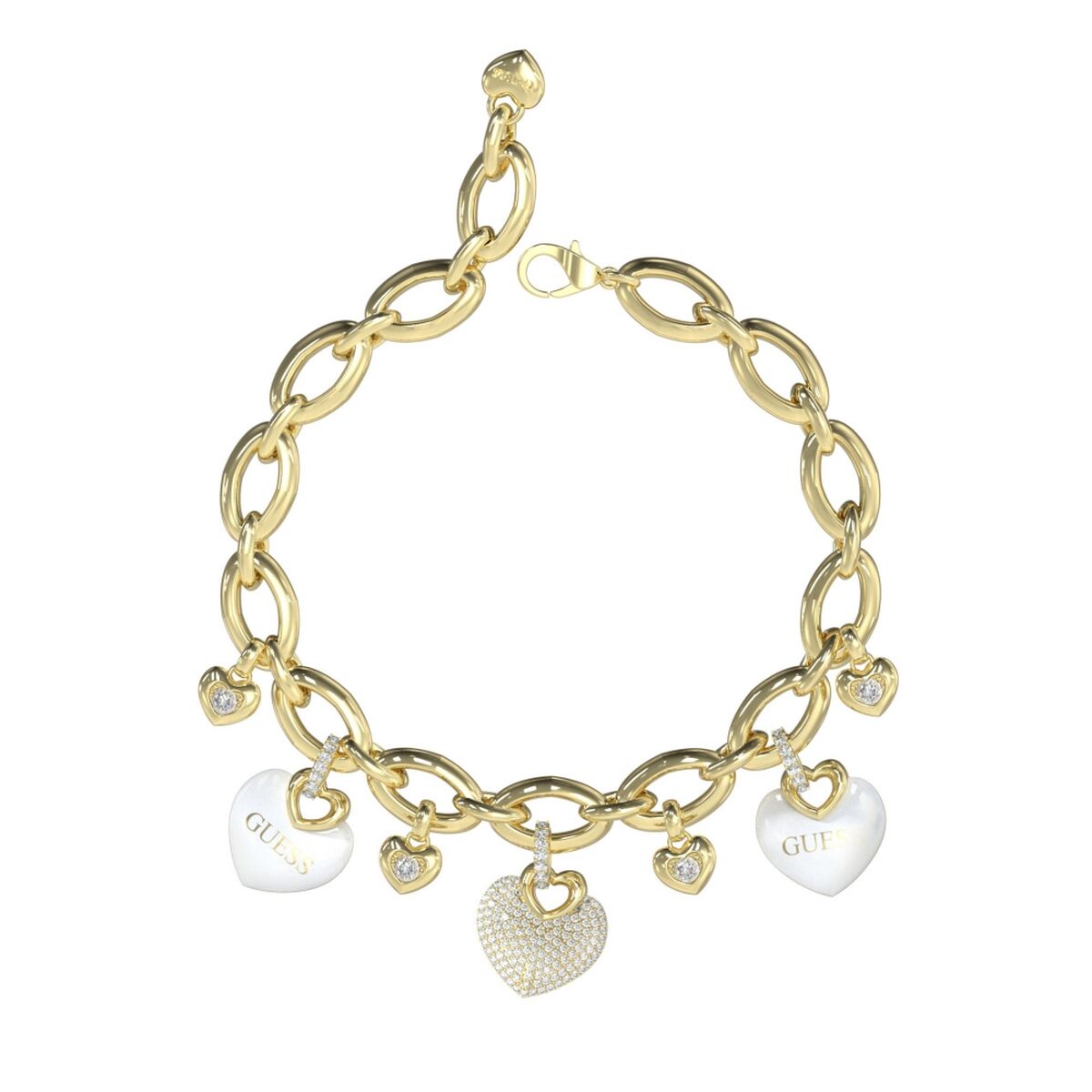 Bracelet Femme Guess JUBB05204JWYGWHS Doré
